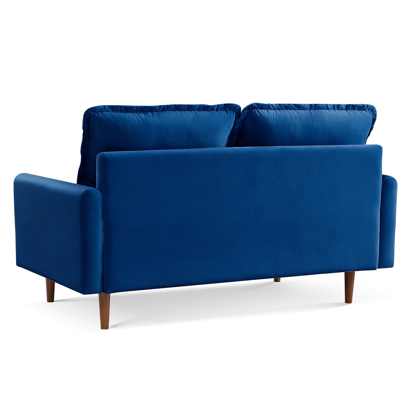 Zephyr 69" Upholstered Velvet Cambered Arm Sofa
