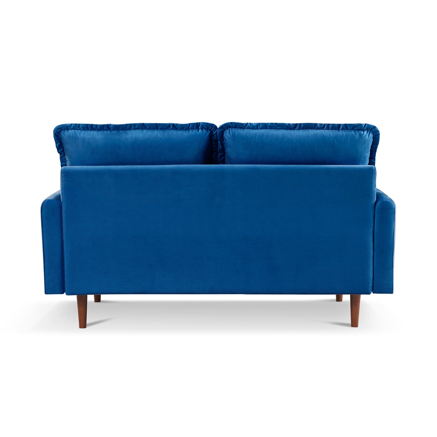 Zephyr 69" Upholstered Velvet Cambered Arm Sofa