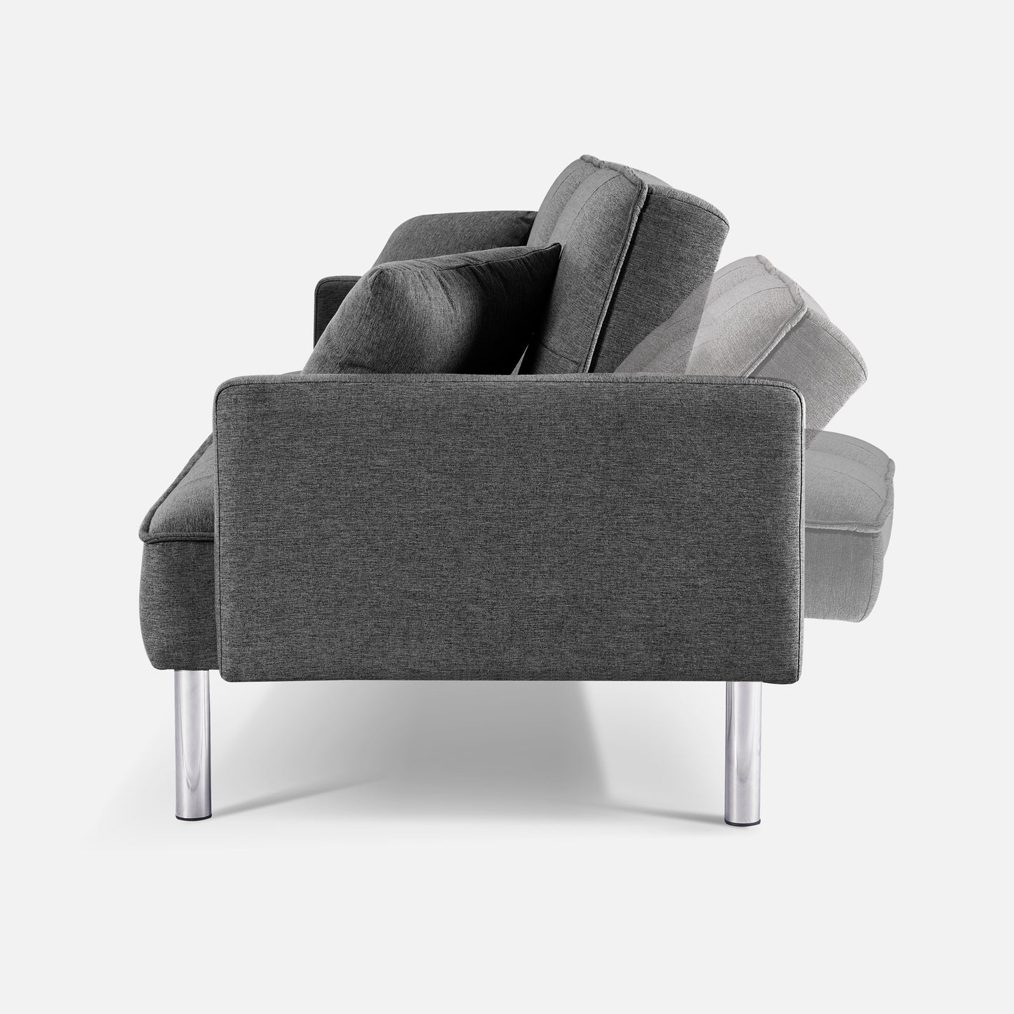 Tonopah 85" Tufted Futon Convertible Sleeper Sofa